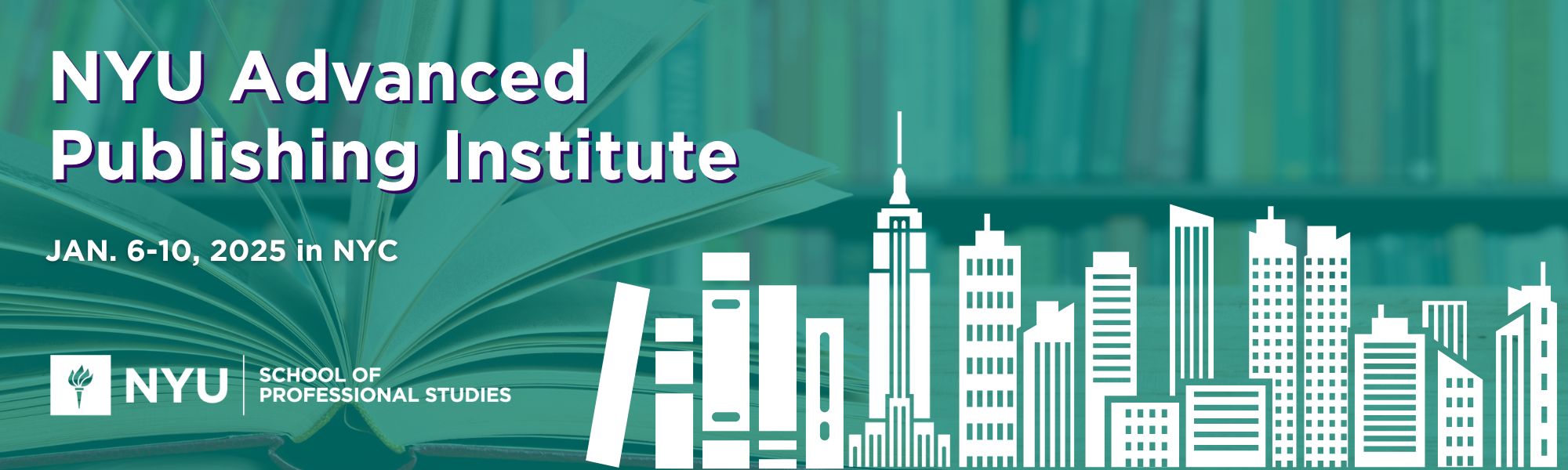 Advanced publishing institute media kit header.