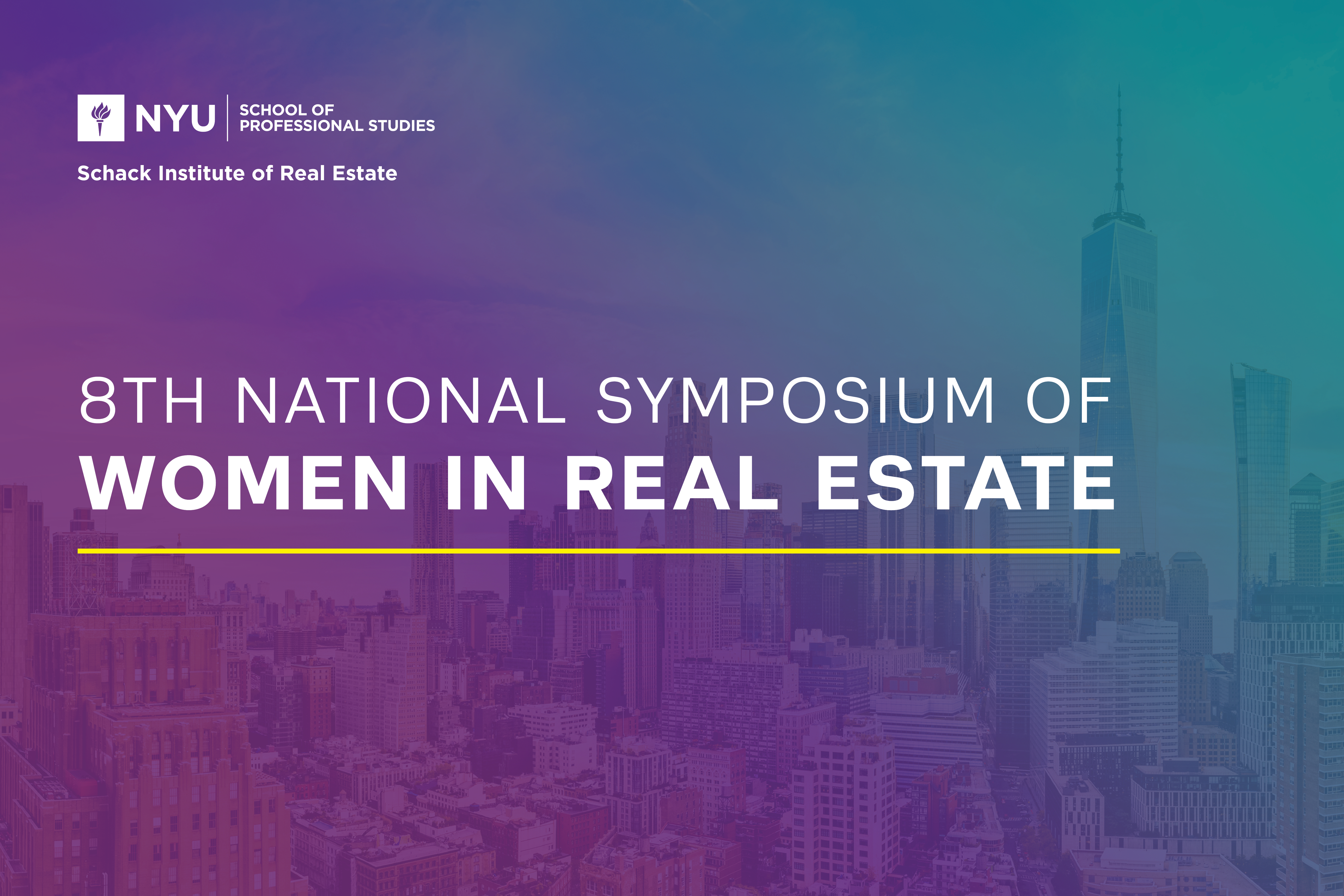 8th National Symposium of Women in Real Estate banner
