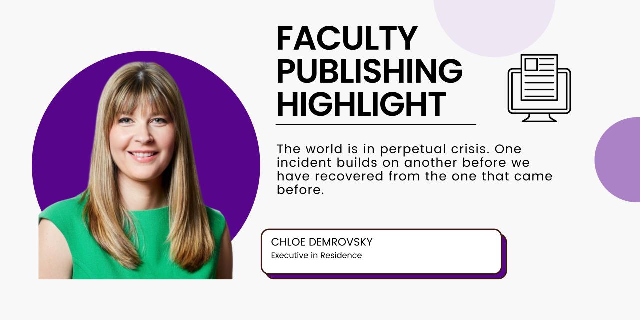 Faculty Chloe Demrovsky headshot