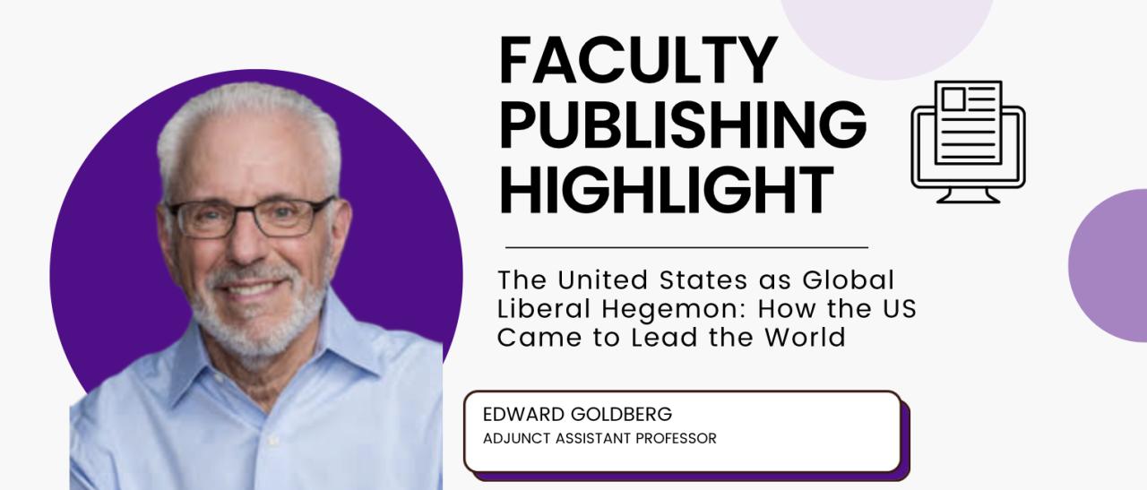 Edward Goldberg book publication 