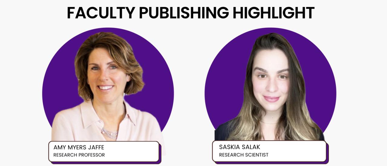 Jaffe & Salak on Weather Events & Policies