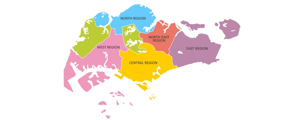 singapore map