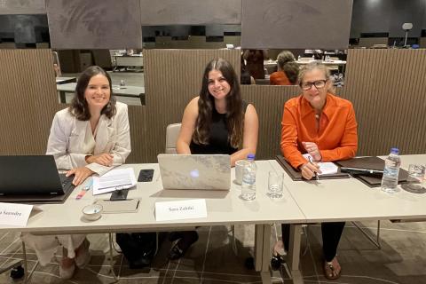 NYU SPS MS Students Attend UN Women’s Meeting in Istanbul