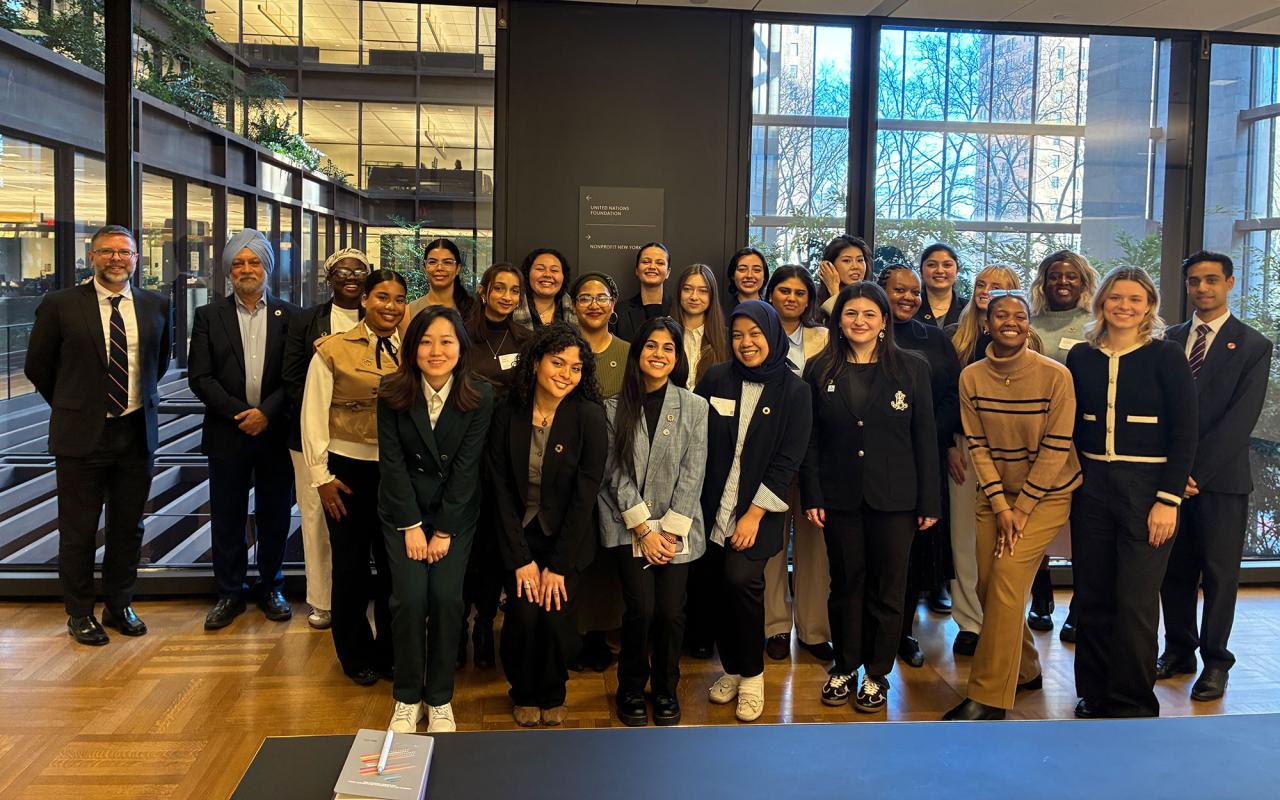 UN Foundation group photo