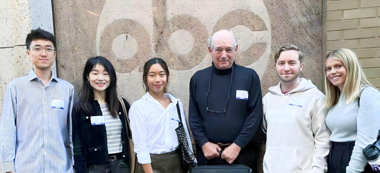 NYU SPS students visited ABC NEWS to get a real world perspective on how Information systems are used in television production studios.