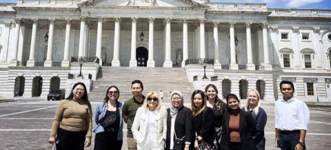 students in DC on a GFI