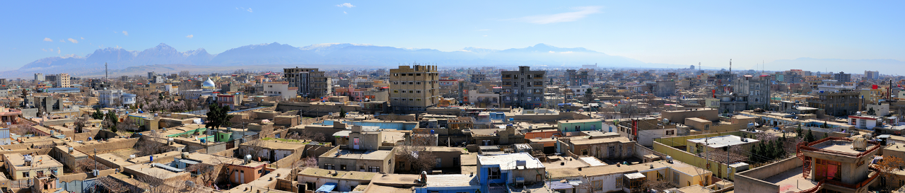 Afghanistan cityscape