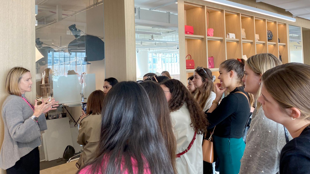 SKEMA Students visit Fashionphile