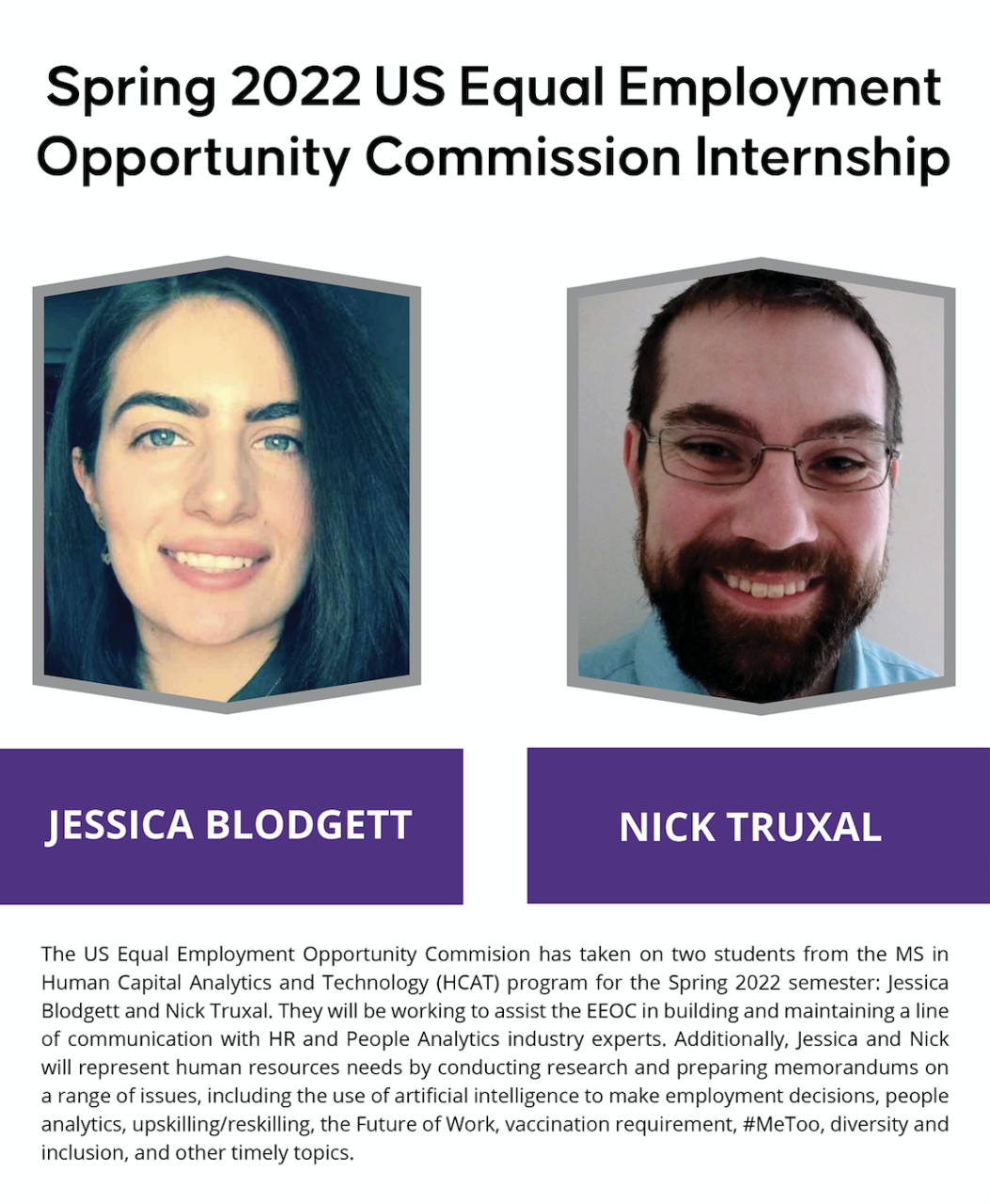 Jessica Blodgett and Nick Truxal for EEOC