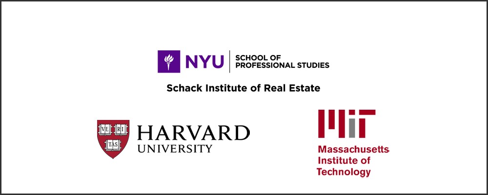 Harvard University - MIT Massachusetts Institute of Technology - NYU School of Professional Studies logos