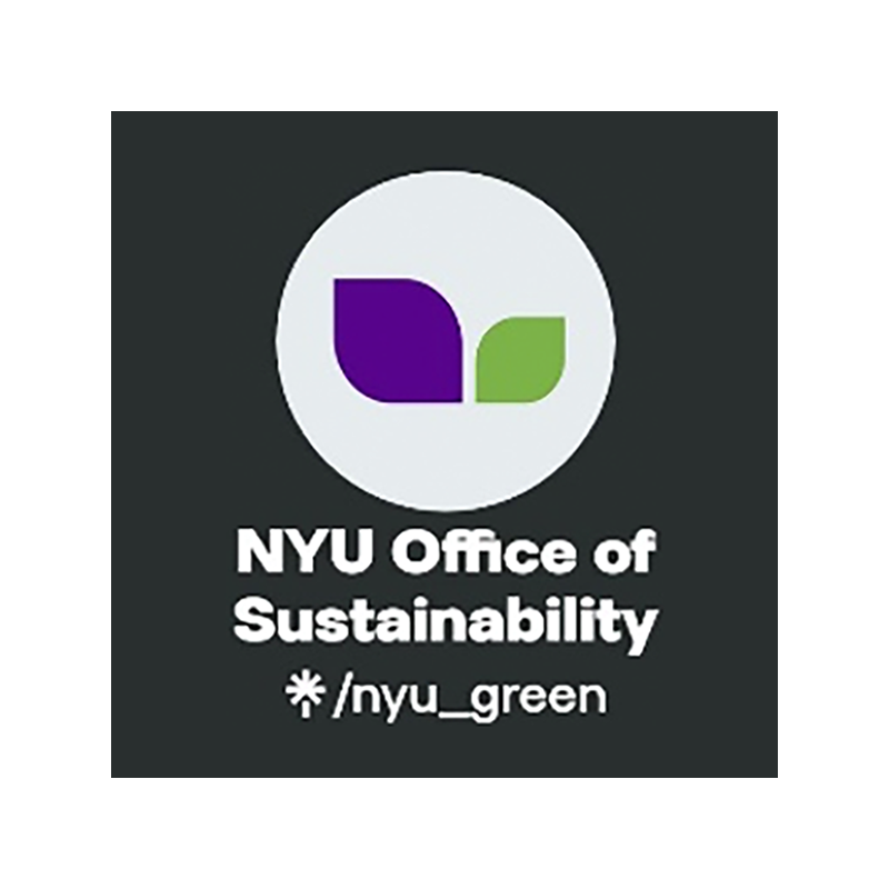 NYU Office of Sustainability logo