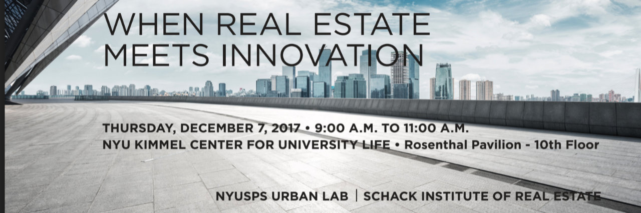 When Real Estate Meets Innovation
