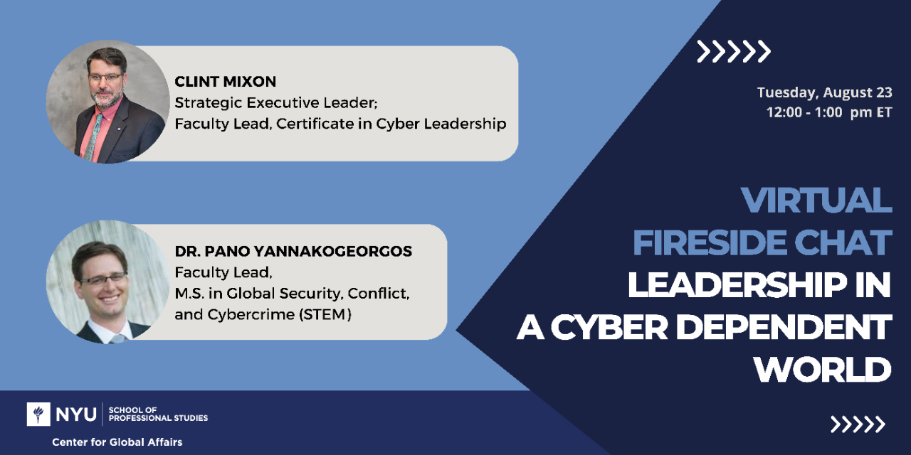 Cyber Leadership Intro Page