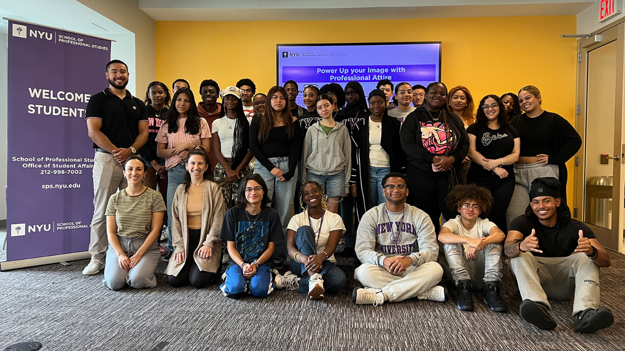 group photo of students