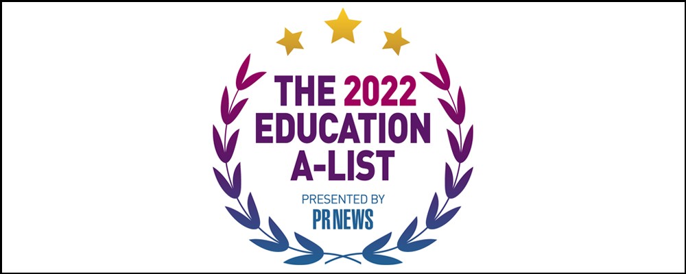 The 2022 Education A-List Presented by PR News