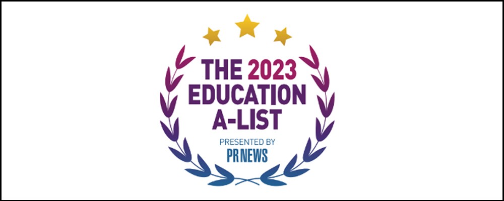 The 2023 Education A-List presented by PR News