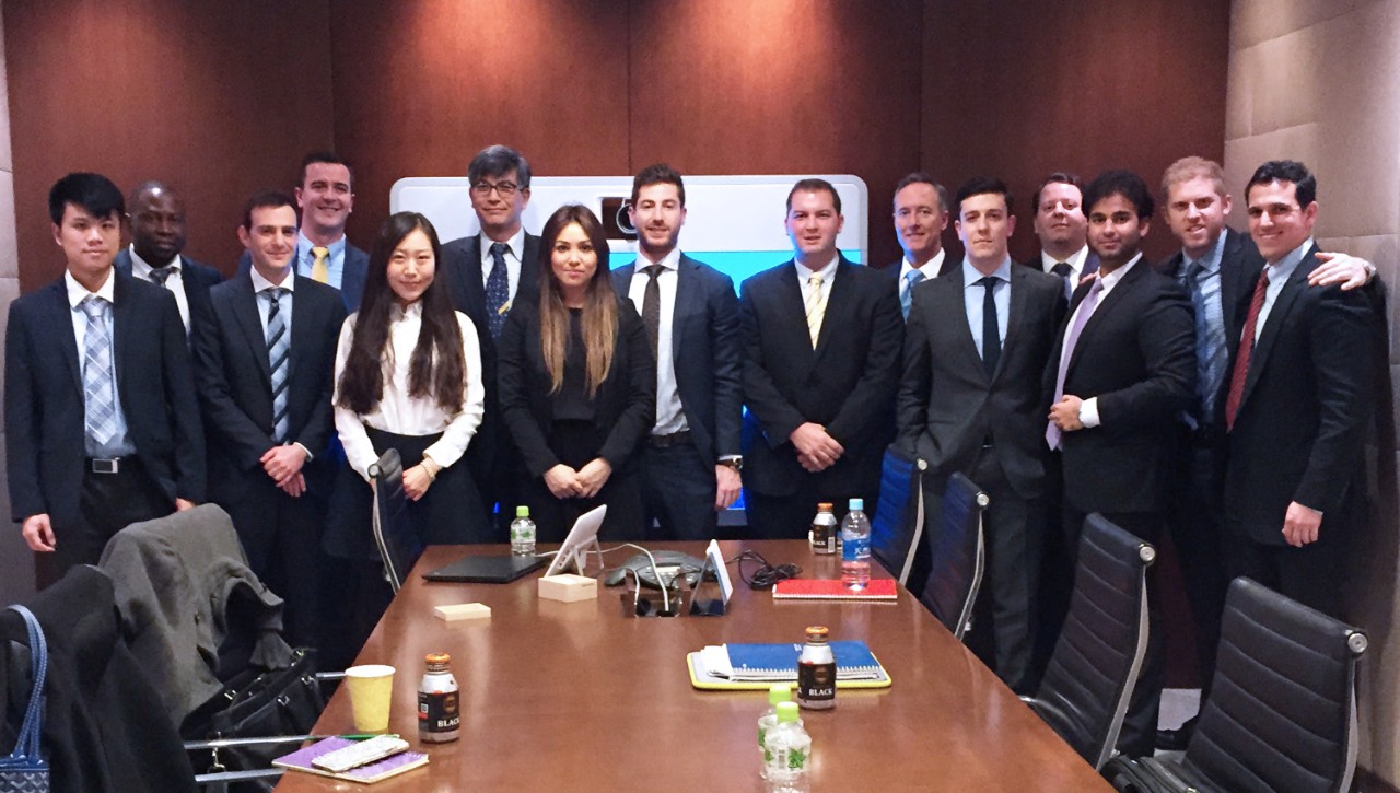 Group photo in conference room