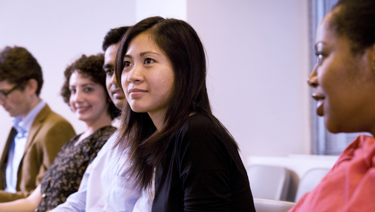 Students in classroom