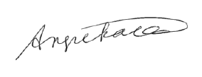 Angie signature