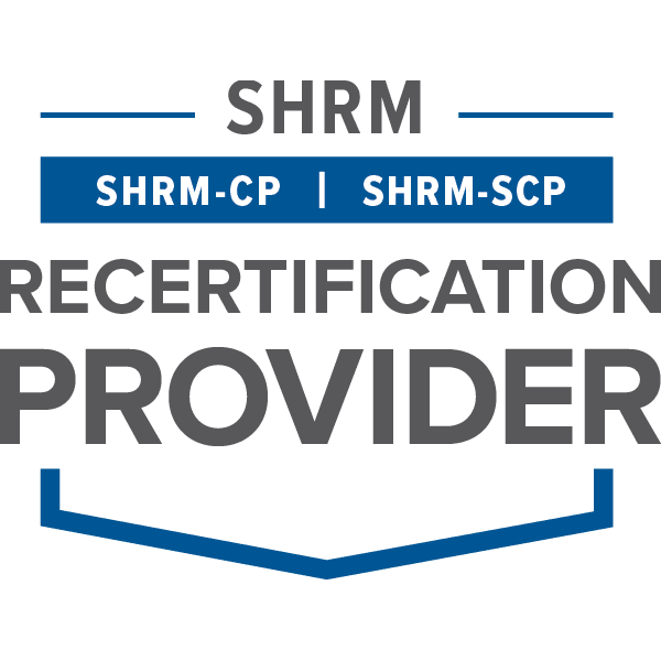 SHRM, SHRM-CP, SHRM-SCP, Recertification Provider logo